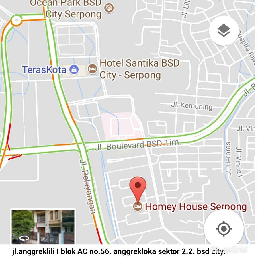 Homey House Serpong Ngoại thất bức ảnh